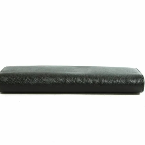 Prada Saffiano Black leather long wallet 2MV836 - Picture 4 of 6